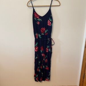 Floral Spaghetti Strap Dress